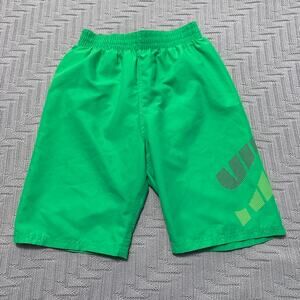 Nike lime green boys swim trunks size XL